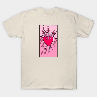 Three of Swords T-Shirt